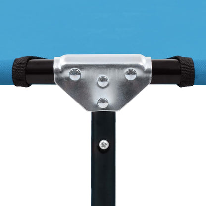 vidaXL Sun Lounger | Turquoise Blue | Powder-Coated Steel | Standard