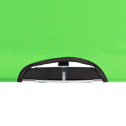 vidaXL Sun Lounger | Green | 600 D Polyester, Powder-coated Steel | Double