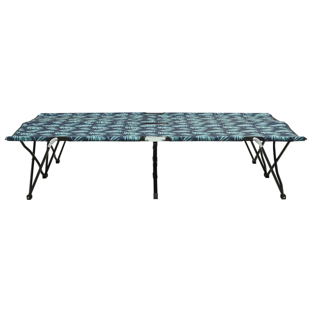 vidaXL Sun Lounger | Leaf Print