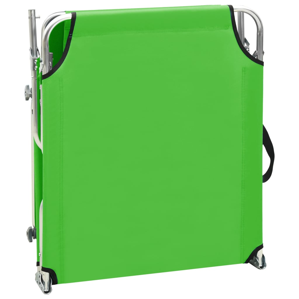 vidaXL Sun Lounger | Green