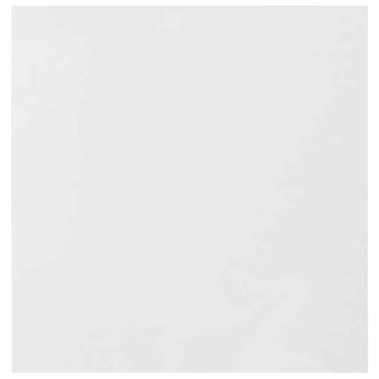 vidaXL Floating Wall Shelves 4 pcs High Gloss White 23x23.5x3.8 cm MDF