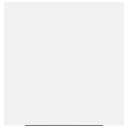 vidaXL Floating Wall Shelf White 23x23.5x3.8 cm MDF