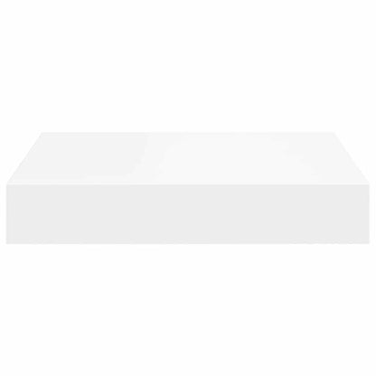 vidaXL Floating Wall Shelves 2 pcs White 23x23.5x3.8 cm MDF