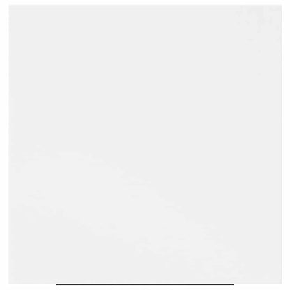 vidaXL Floating Wall Shelves 2 pcs White 23x23.5x3.8 cm MDF