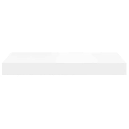 vidaXL Floating Wall Shelf White 40x23x3.8 cm MDF