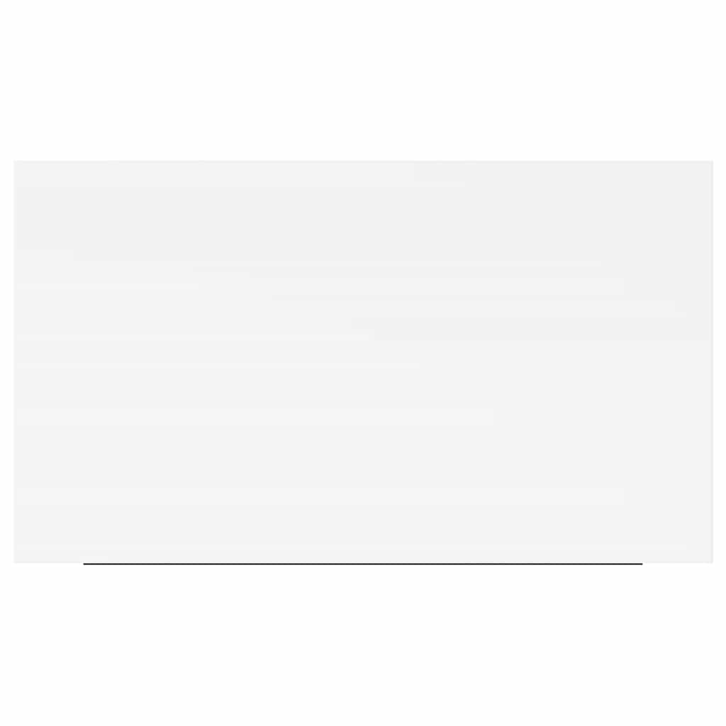 vidaXL Floating Wall Shelf White 40x23x3.8 cm MDF