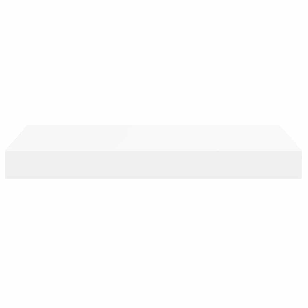 vidaXL Floating Wall Shelves 4 pcs White 40x23.5x3.8 cm MDF