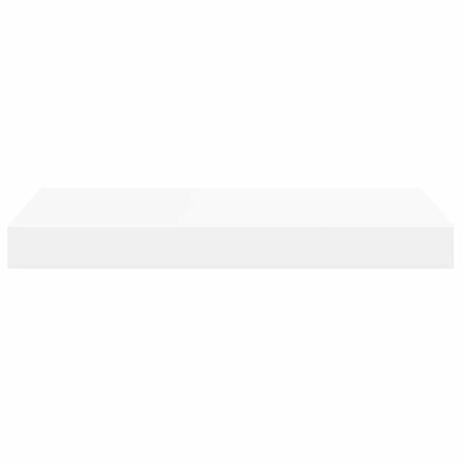 vidaXL Floating Wall Shelves 4 pcs White 40x23.5x3.8 cm MDF