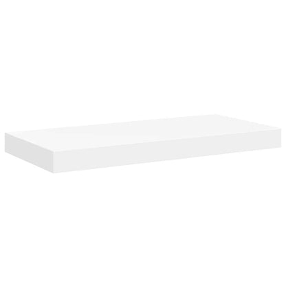 vidaXL Floating Wall Shelf White 50x23.5x3.8 cm MDF