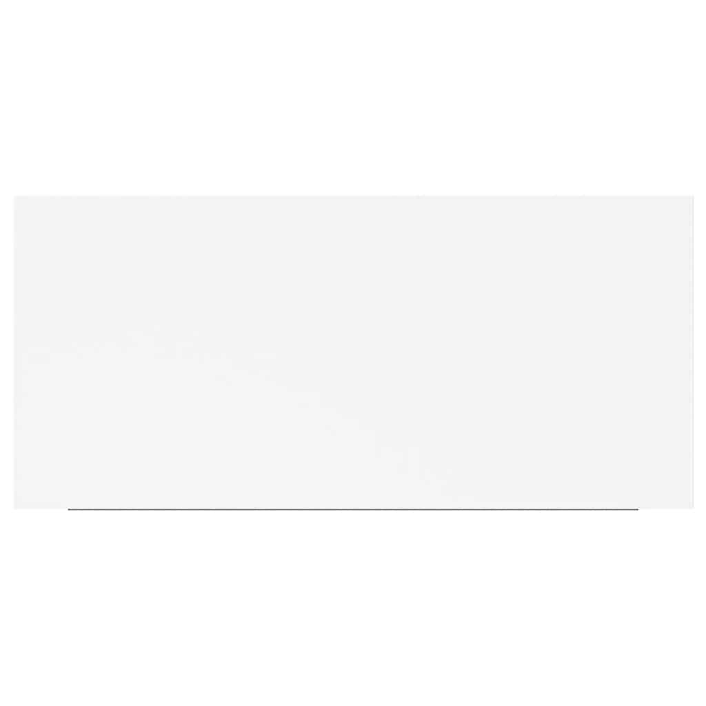 vidaXL Floating Wall Shelf White 50x23x3.8 cm MDF