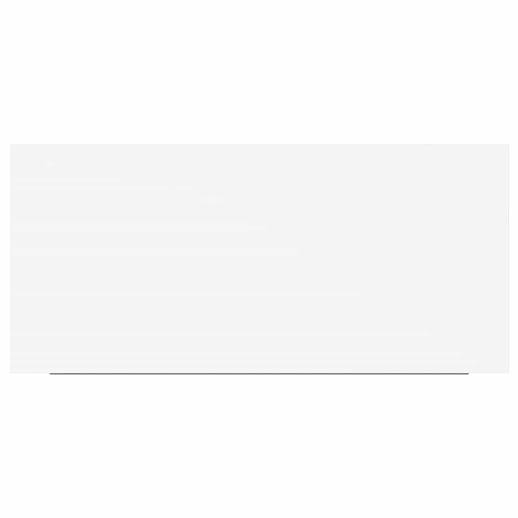 vidaXL Floating Wall Shelves 2 pcs White 50x23x3.8 cm MDF