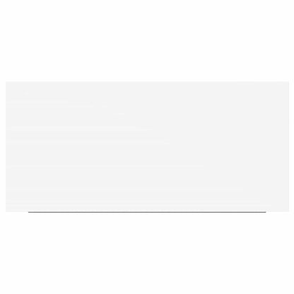 vidaXL Floating Wall Shelves 2 pcs White 50x23x3.8 cm MDF