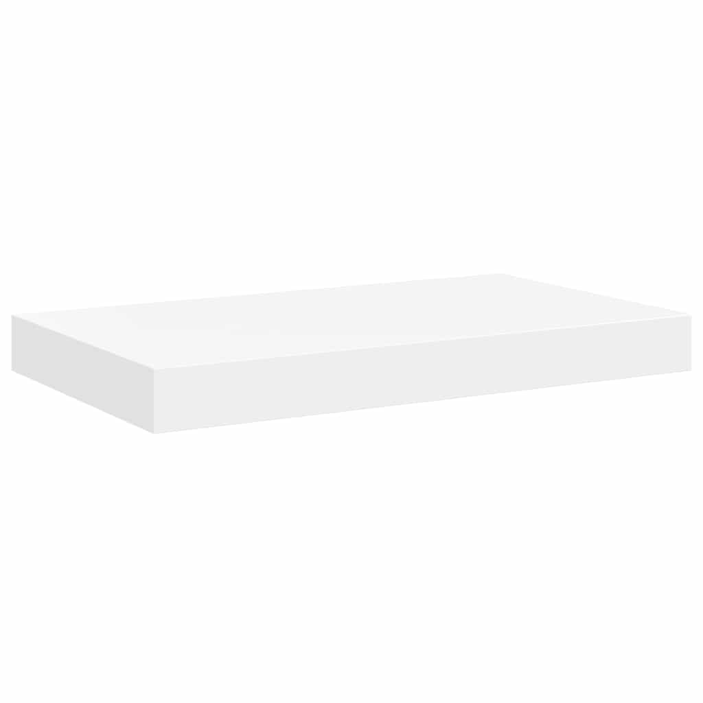 vidaXL Floating Wall Shelves 4 pcs White 50x23x3.8 cm MDF