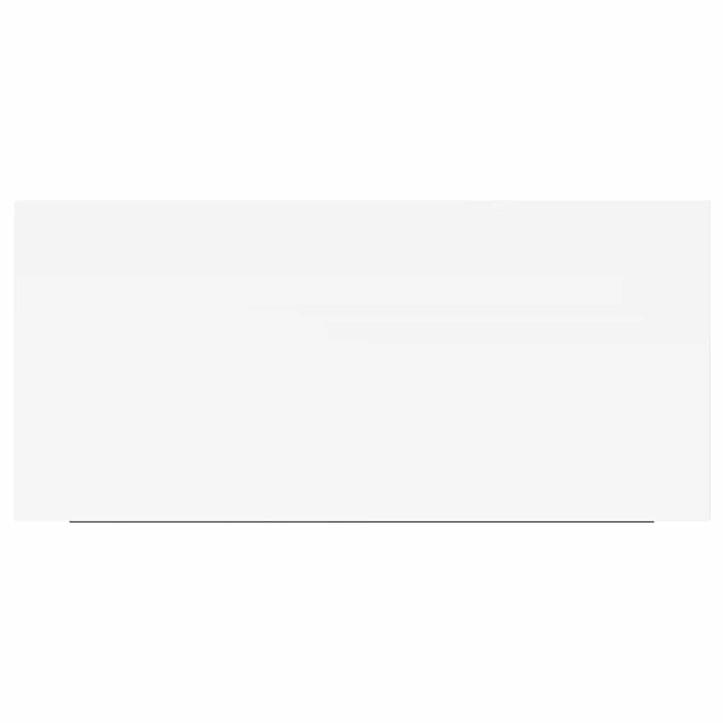 vidaXL Floating Wall Shelves 4 pcs White 50x23x3.8 cm MDF