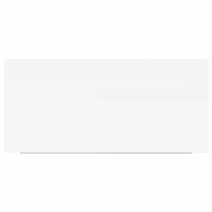 vidaXL Floating Wall Shelves 4 pcs White 50x23x3.8 cm MDF
