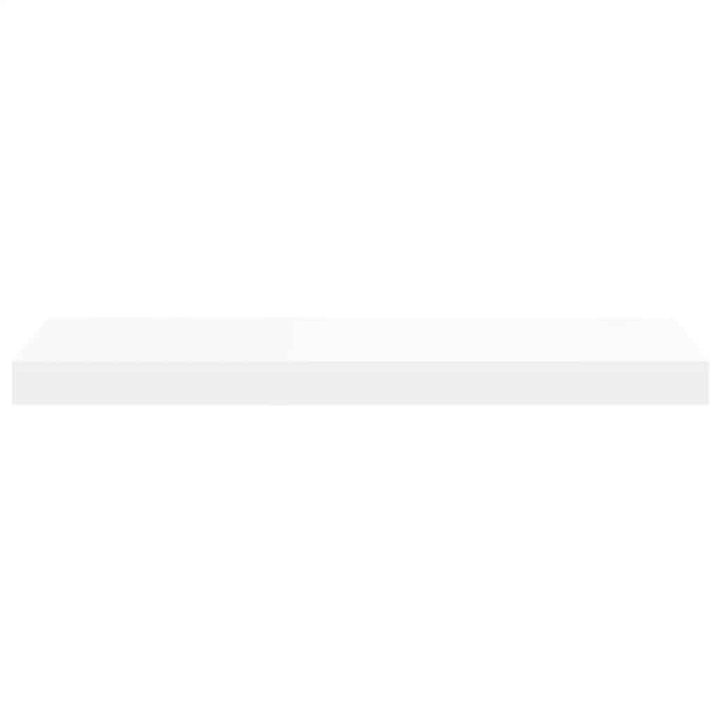vidaXL Floating Wall Shelves 4 pcs White 60x23.5x3.8 cm MDF