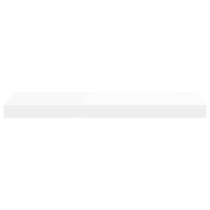 vidaXL Floating Wall Shelves 4 pcs White 60x23.5x3.8 cm MDF