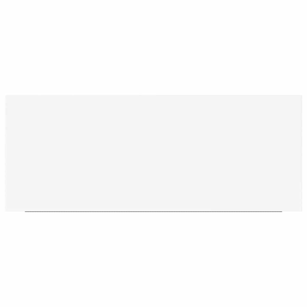 vidaXL Floating Wall Shelves 4 pcs White 60x23.5x3.8 cm MDF