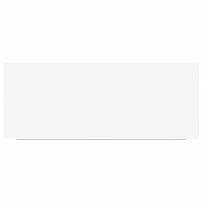 vidaXL Floating Wall Shelves 4 pcs White 60x23.5x3.8 cm MDF