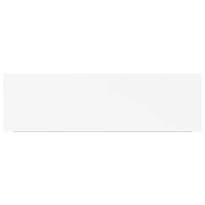 vidaXL Floating Wall Shelves 2 pcs White 80x23.5x3.8 cm MDF