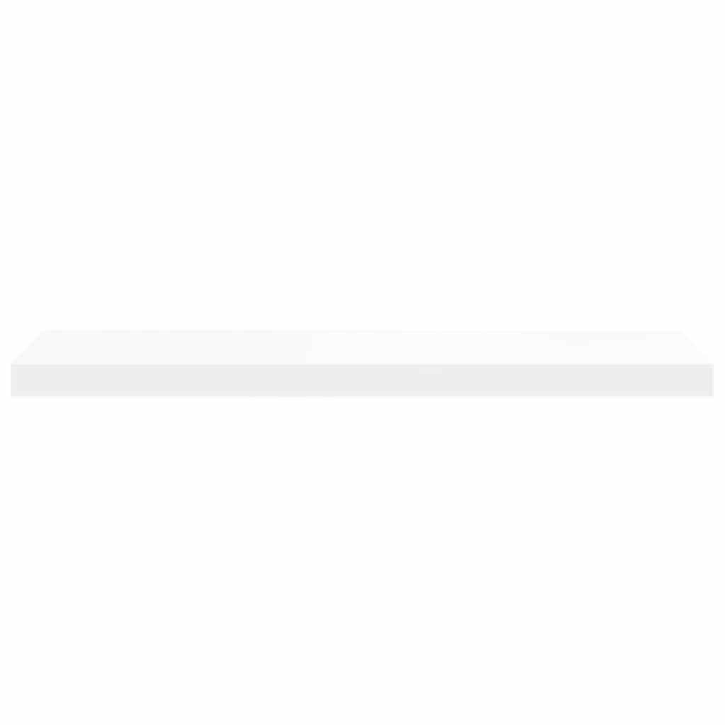 vidaXL Floating Wall Shelves 4 pcs White 80x23.5x3.8 cm MDF