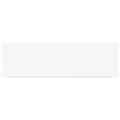 vidaXL Floating Wall Shelves 4 pcs White 80x23.5x3.8 cm MDF