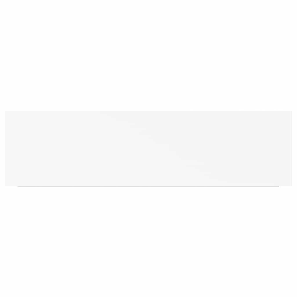 vidaXL Floating Wall Shelves 2 pcs White 90x23.5x3.8 cm MDF