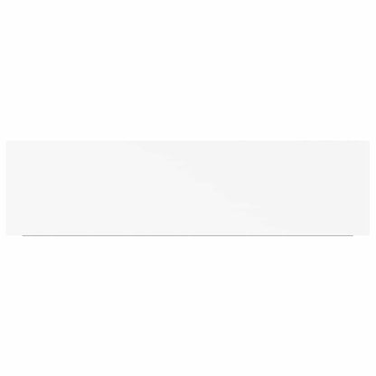 vidaXL Floating Wall Shelves 2 pcs White 90x23.5x3.8 cm MDF