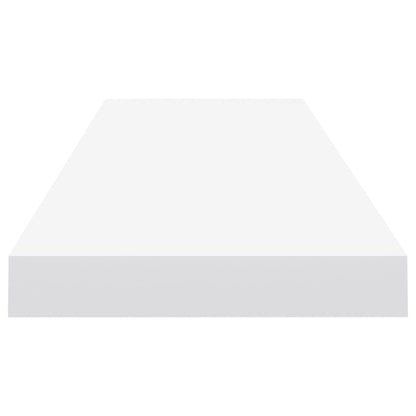 vidaXL Floating Wall Shelves 4 pcs White 90x23.5x3.8 cm MDF