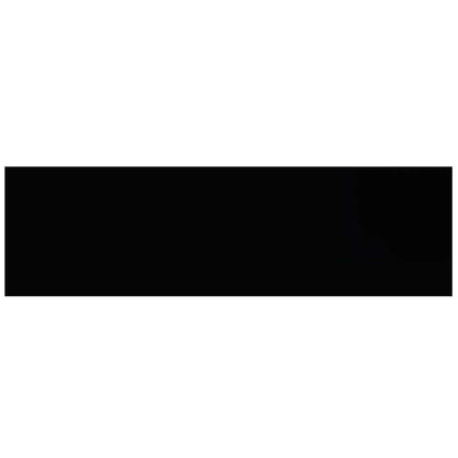 vidaXL Floating Wall Shelves 2 pcs Black 80x23.5x3.8 cm MDF