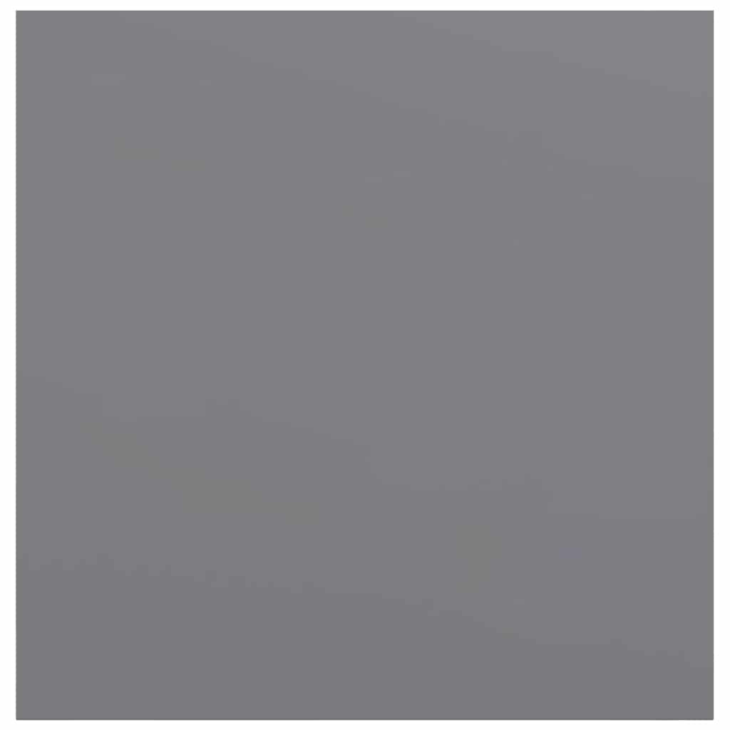 vidaXL Floating Wall Shelves 4 pcs Grey 23x23.5x3.8 cm MDF