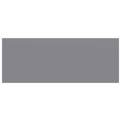 vidaXL Floating Wall Shelves 2 pcs Grey 60x23.5x3.8 cm MDF