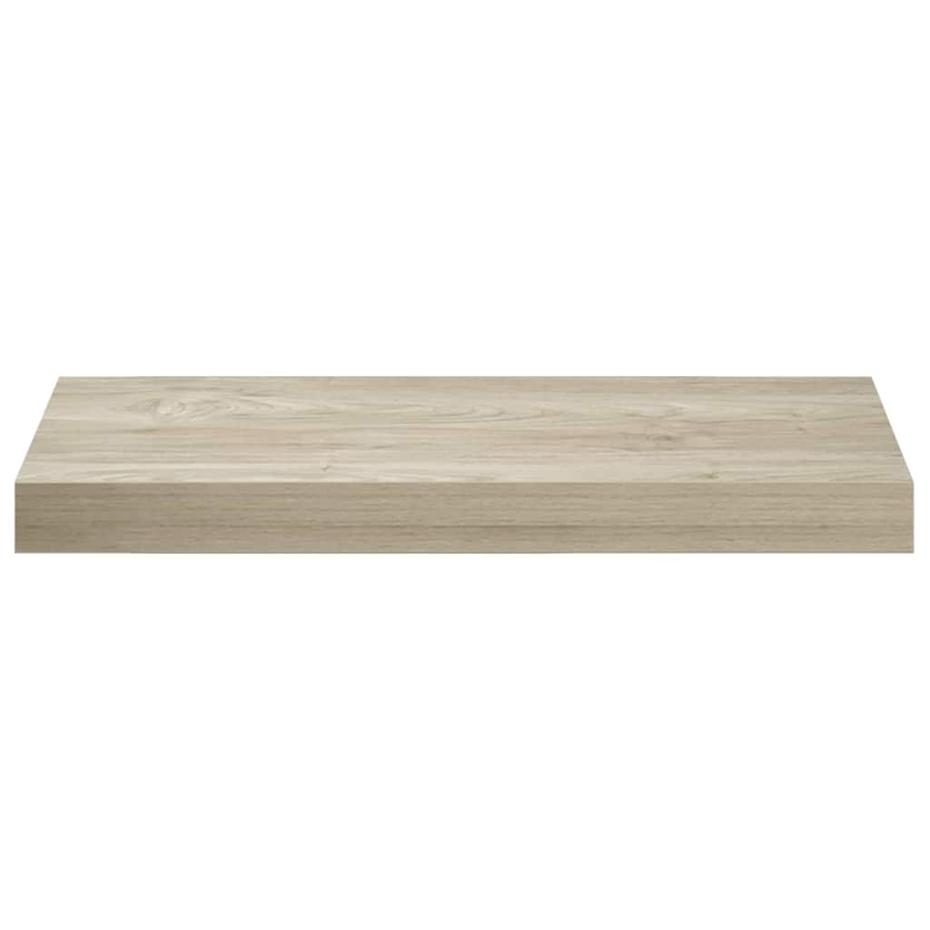 vidaXL Floating Wall Shelf Oak 50x23.5x3.8 cm MDF