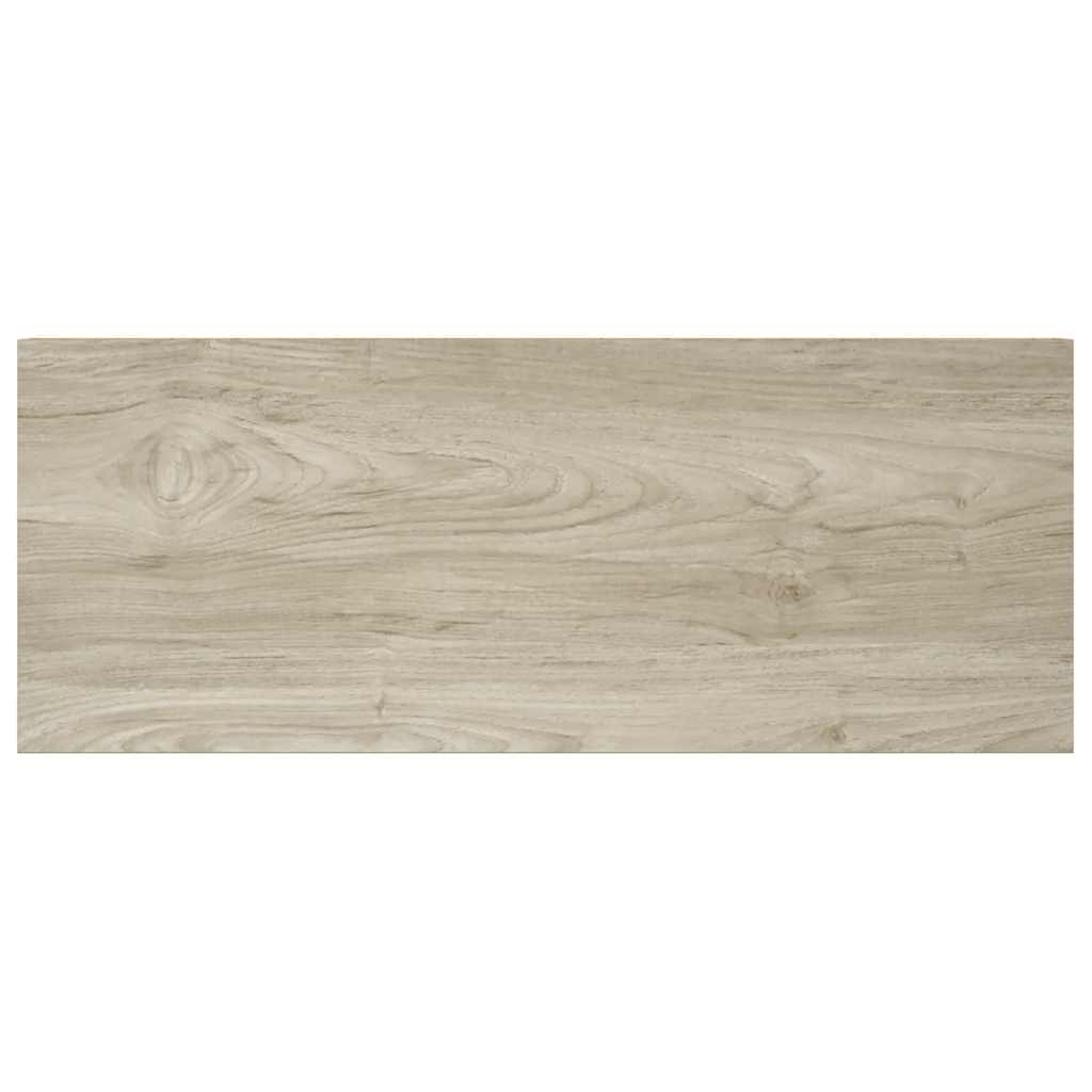 vidaXL Floating Wall Shelf Oak 60x23.5x3.8 cm MDF