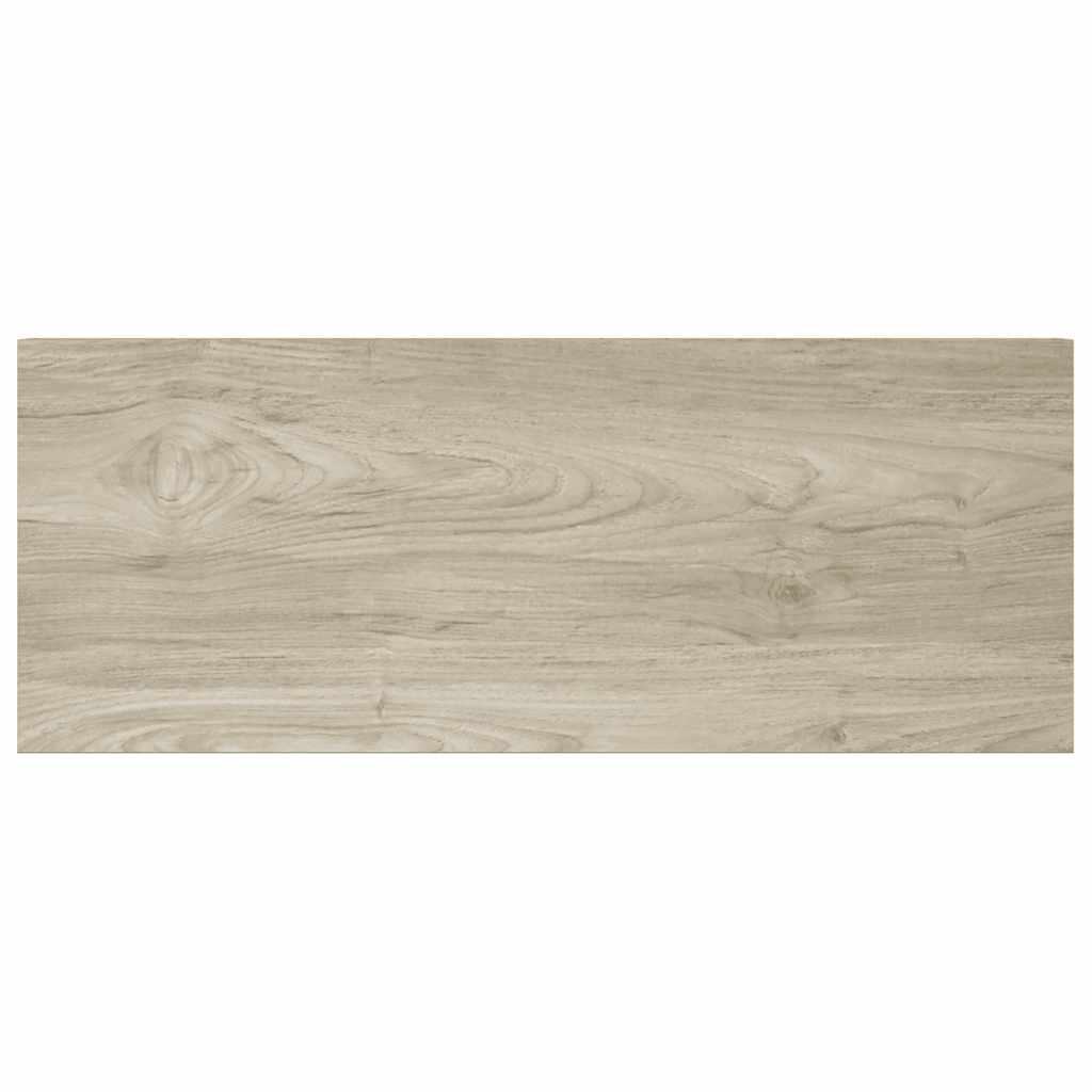 vidaXL Floating Wall Shelves 4 pcs Oak 60x23.5x3.8 cm MDF