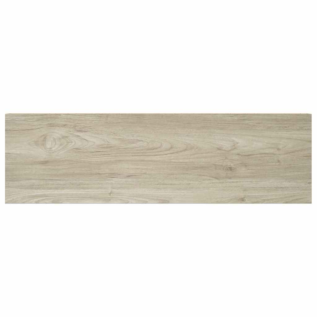 vidaXL Floating Wall Shelf Oak 80x23.5x3.8 cm MDF