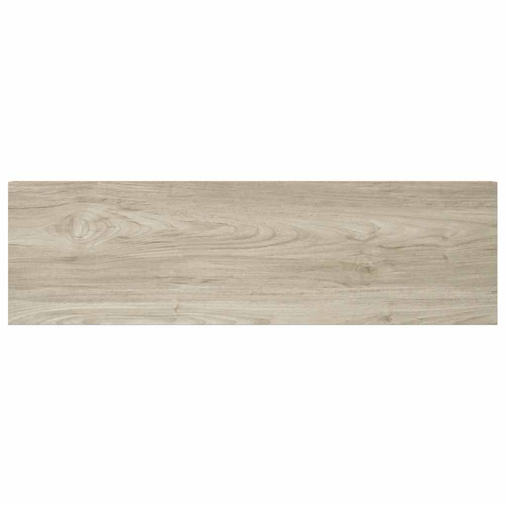 vidaXL Floating Wall Shelves 4 pcs Oak 80x23.5x3.8 cm MDF
