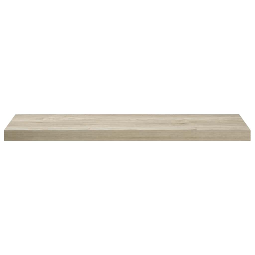 vidaXL Floating Wall Shelf Oak 90x23.5x3.8 cm MDF