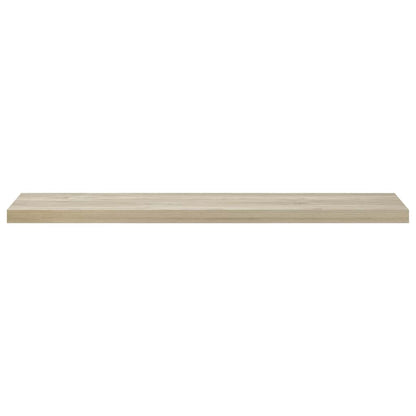 vidaXL Floating Wall Shelf Oak 120x23.5x3.8 cm MDF