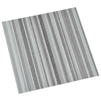 vidaXL Flooring Planks 5.11 m² 55 pcs PVC Stripes