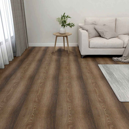 vidaXL Flooring Planks 5.11 m² 55 pcs PVC Old wood