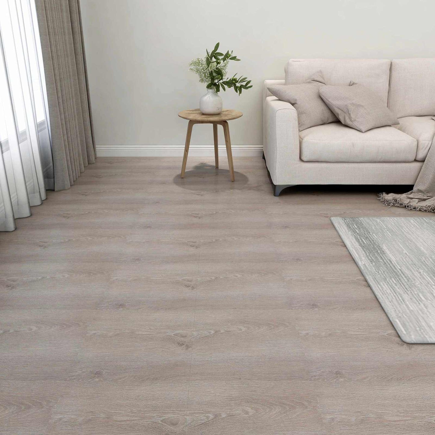 vidaXL Flooring Planks 5.11 m² 55 pcs PVC Wood
