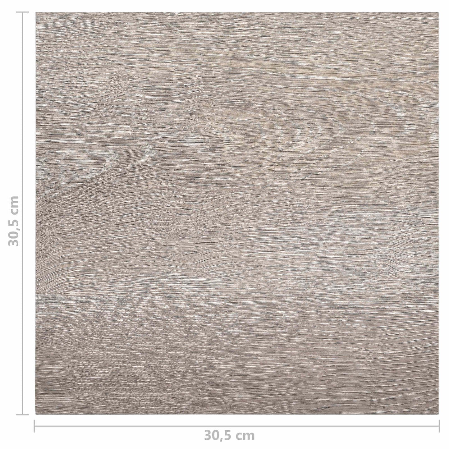 vidaXL Flooring Planks 5.11 m² 55 pcs PVC Wood