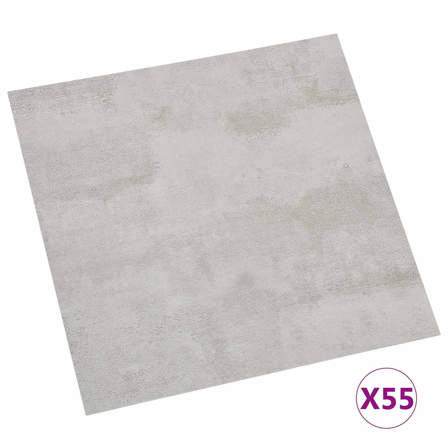 vidaXL Flooring Planks 5.11 m² 55 pcs PVC Grey and Light Grey