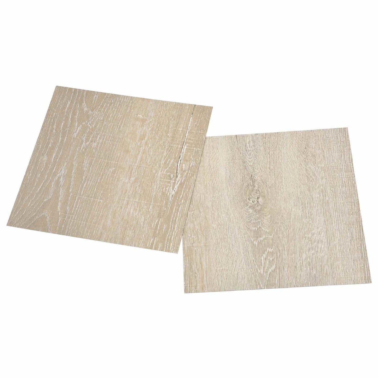 vidaXL Flooring Planks 55 pcs Beige 5.11 m² PVC