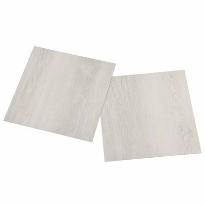 vidaXL Flooring Planks 5.11 m² 55 pcs PVC Light Beige