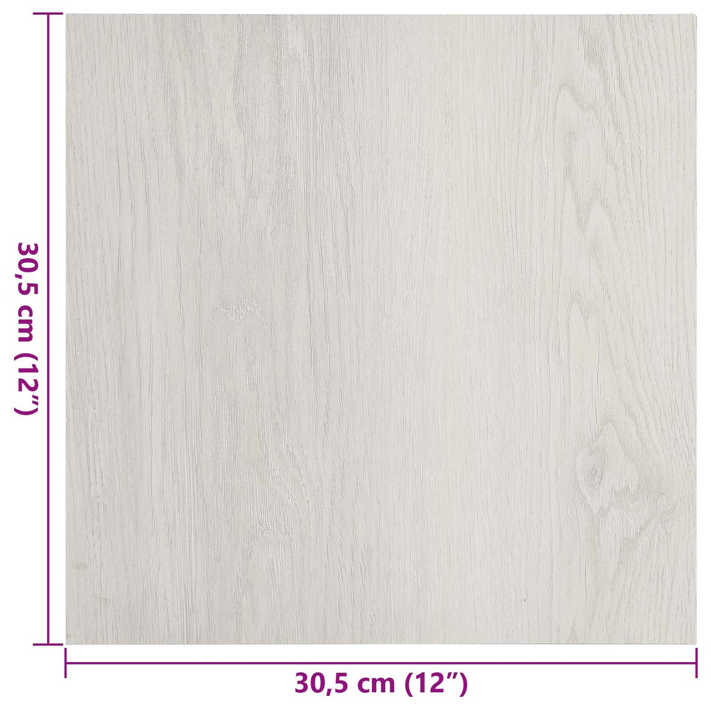 vidaXL Flooring Planks 5.11 m² 55 pcs PVC Light Beige