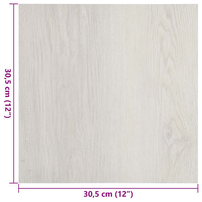 vidaXL Flooring Planks 5.11 m² 55 pcs PVC Light Beige