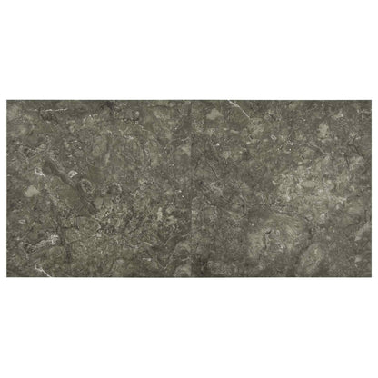 vidaXL Flooring Planks 5.11 m² 55 pcs PVC Gray and White