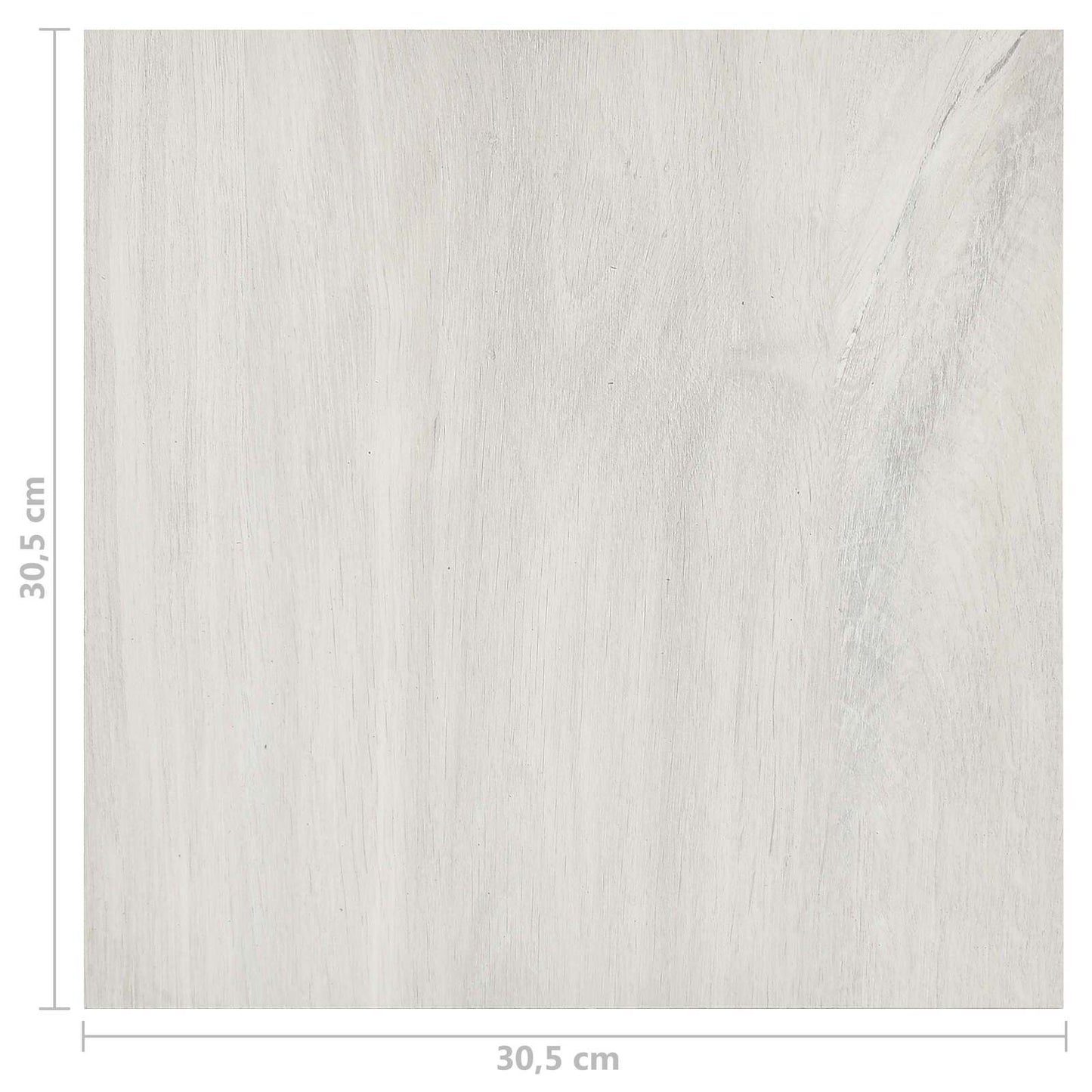 vidaXL Flooring Planks 55 pcs Cream 5.11 m² PVC